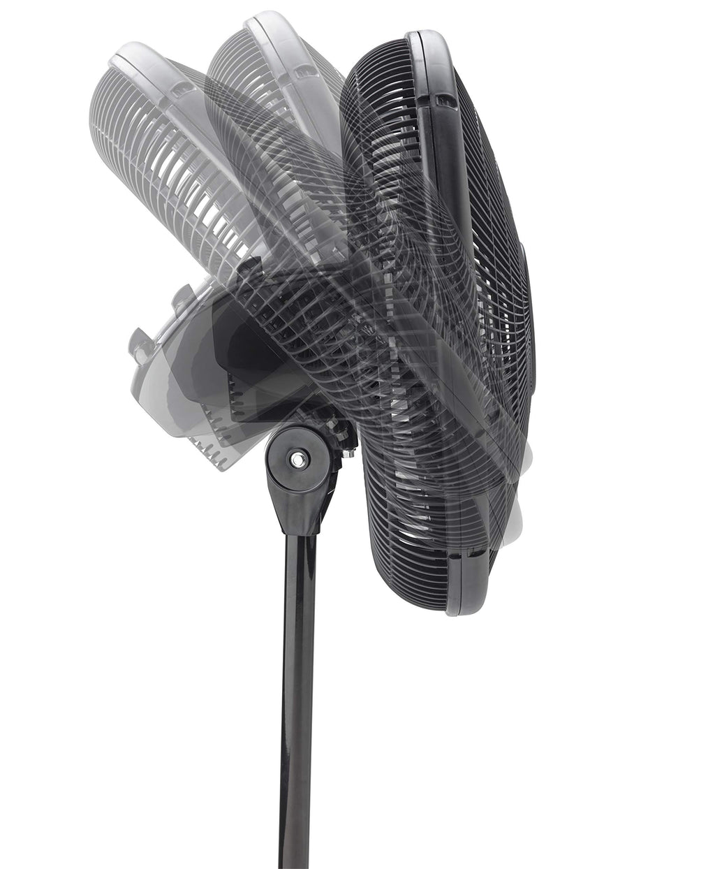 Oscillating Standing Pedestal Fan 16" Black Y252097