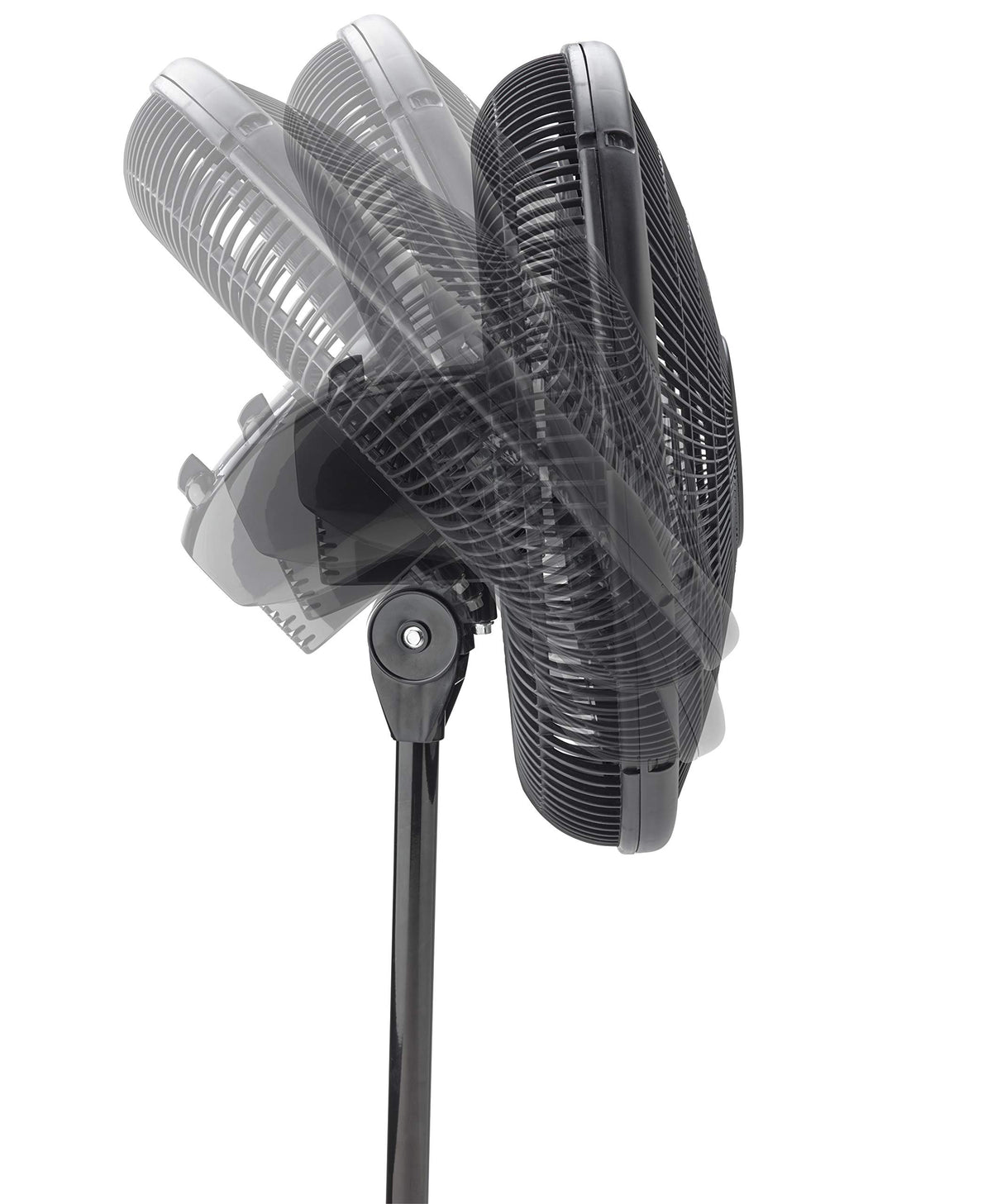 Oscillating Standing Pedestal Fan 16" Black Y252097
