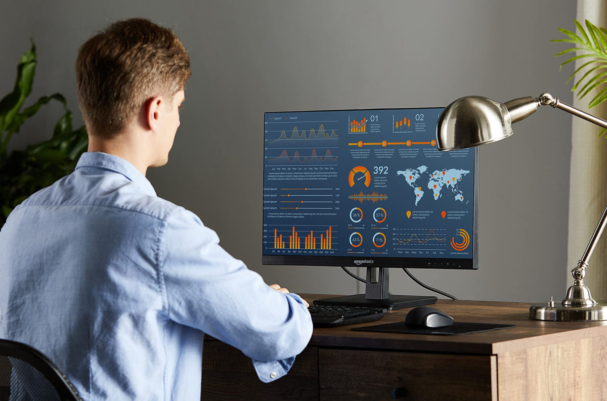 27 in IPS Monitor, Full HD 1080P, 75 Hz, Black L215
