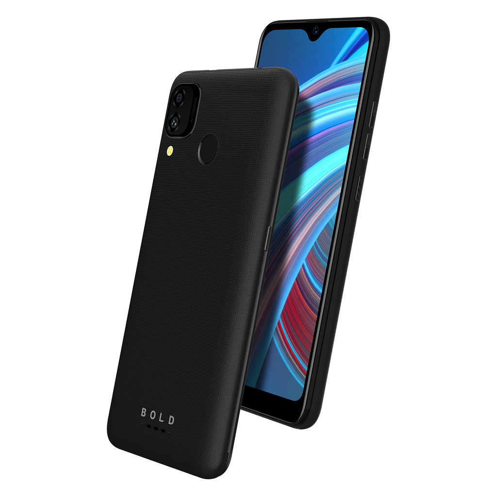Unlocked 6.1” HD+ Infinity Display 32 GB Dual 13MP Camera Black W469