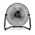 20 Inch 3-Speed High Velocity Metal Industrial Floor Fan, Black J19882