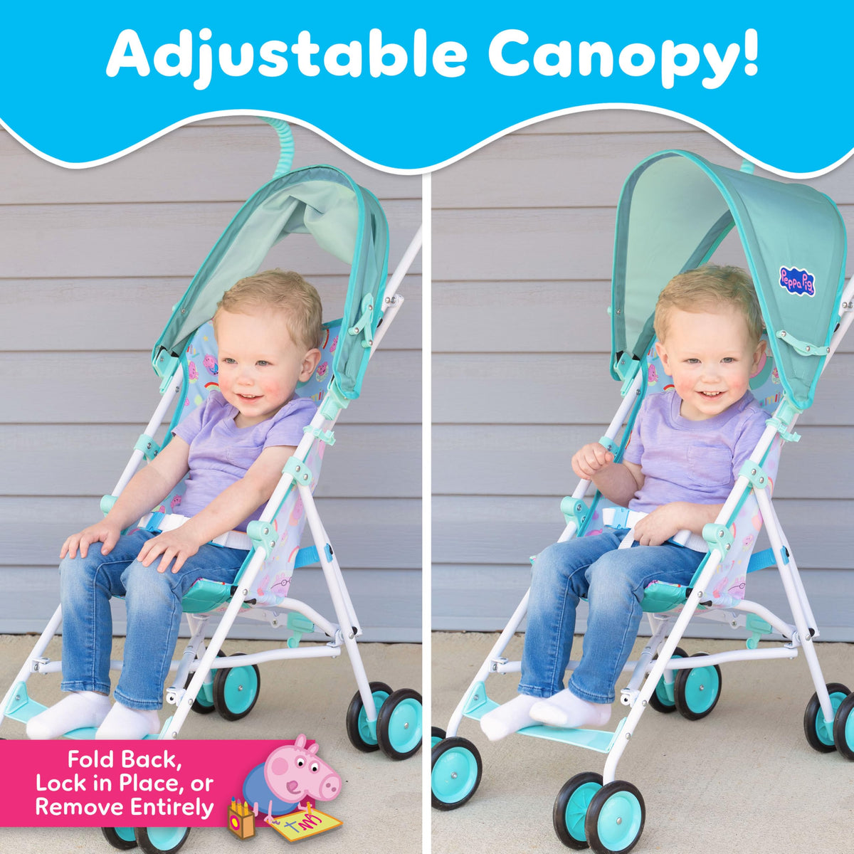 Lightweight Foldable Umbrella Stroller with 3-Point Harness N3546