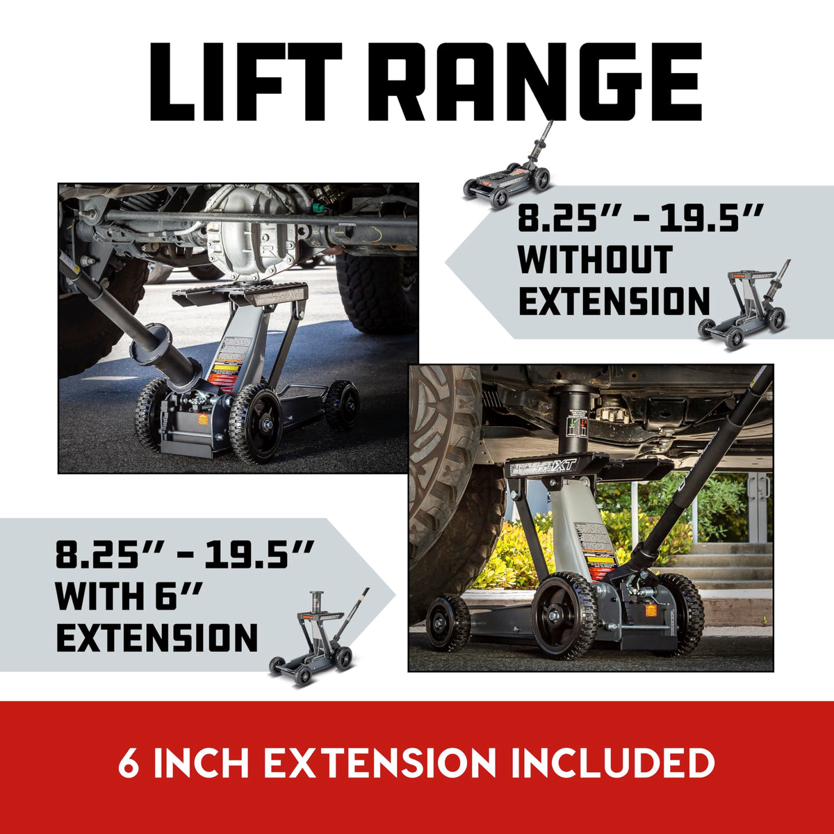 3 Ton Triple Lift Garage Jack E158