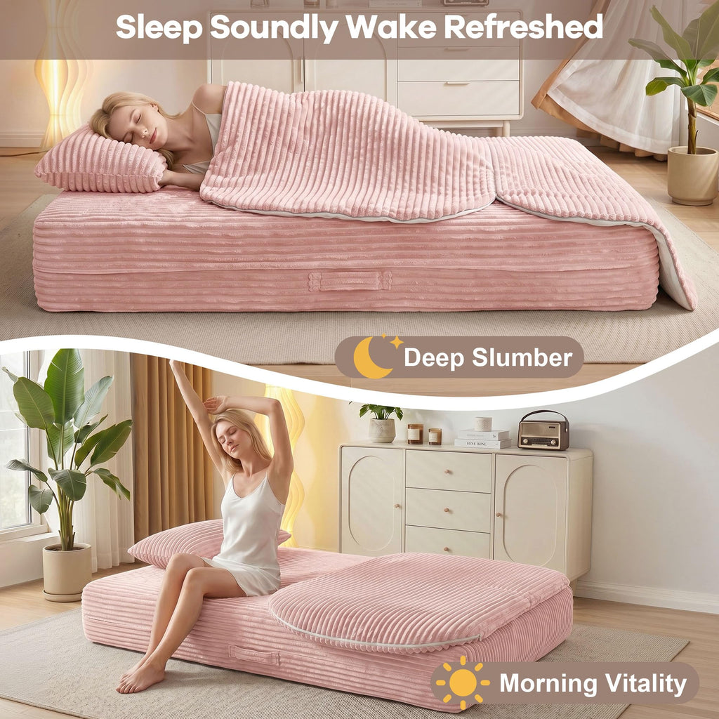 75'' Folding Sleeper Sofa Bed G50615