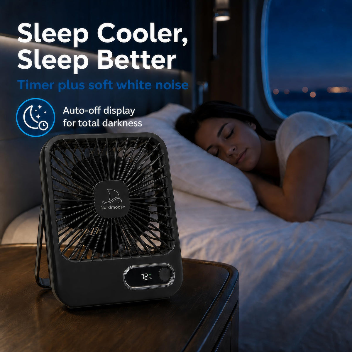 Portable USB Rechargeable Fan with Magnetic Hook Z4987