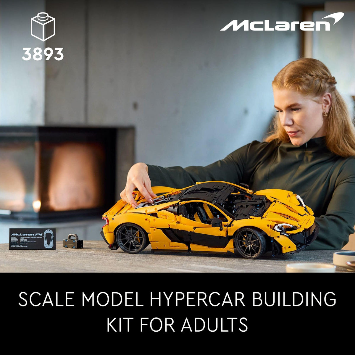 Technic McLaren P1 Hypercar Building Set A98075
