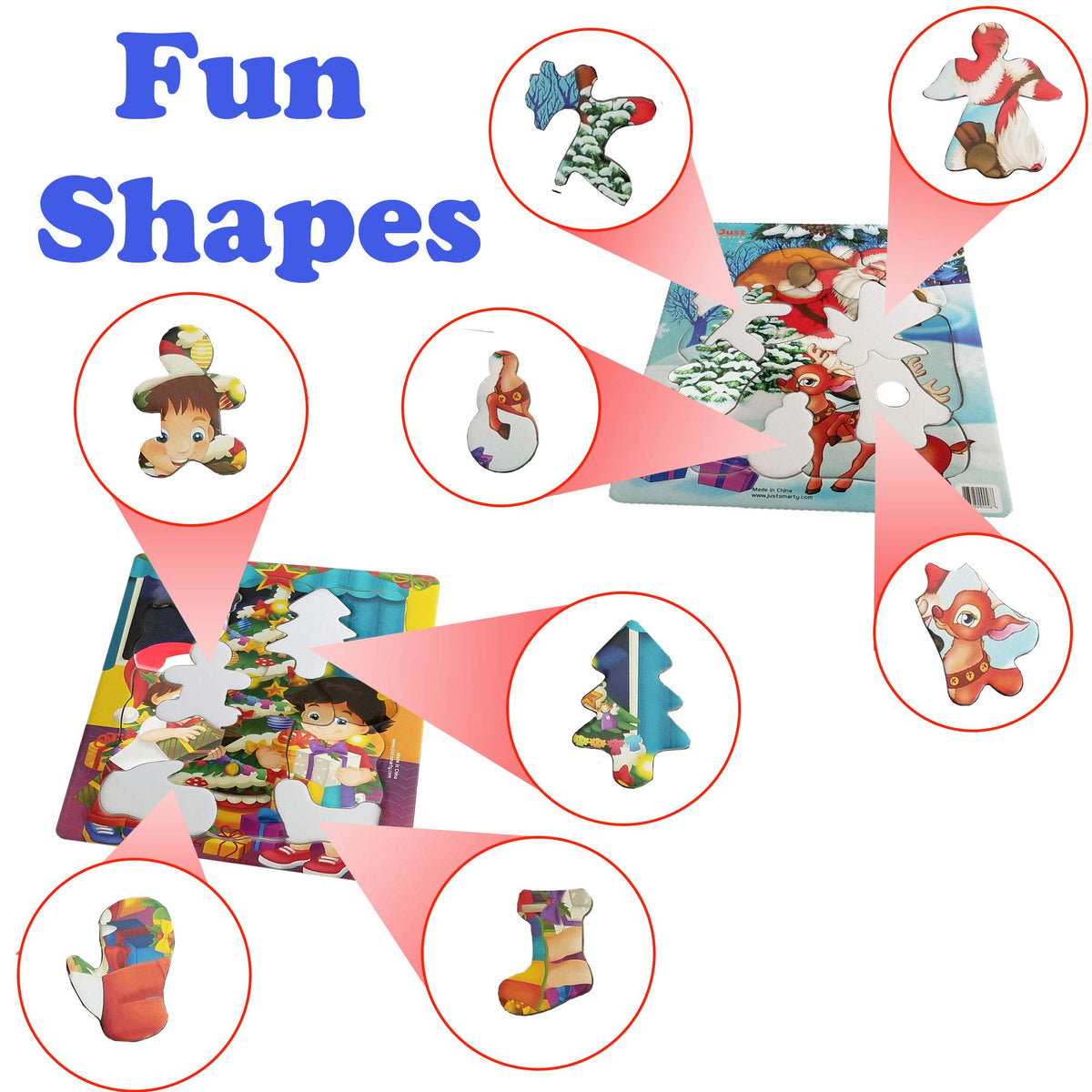 Preschool Jigsaw Puzzles Set of 2 D1436