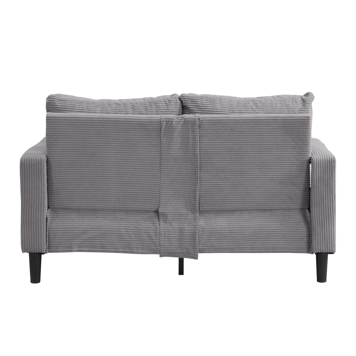 Light Gray 2-Seater Upholstered Sofa V3825