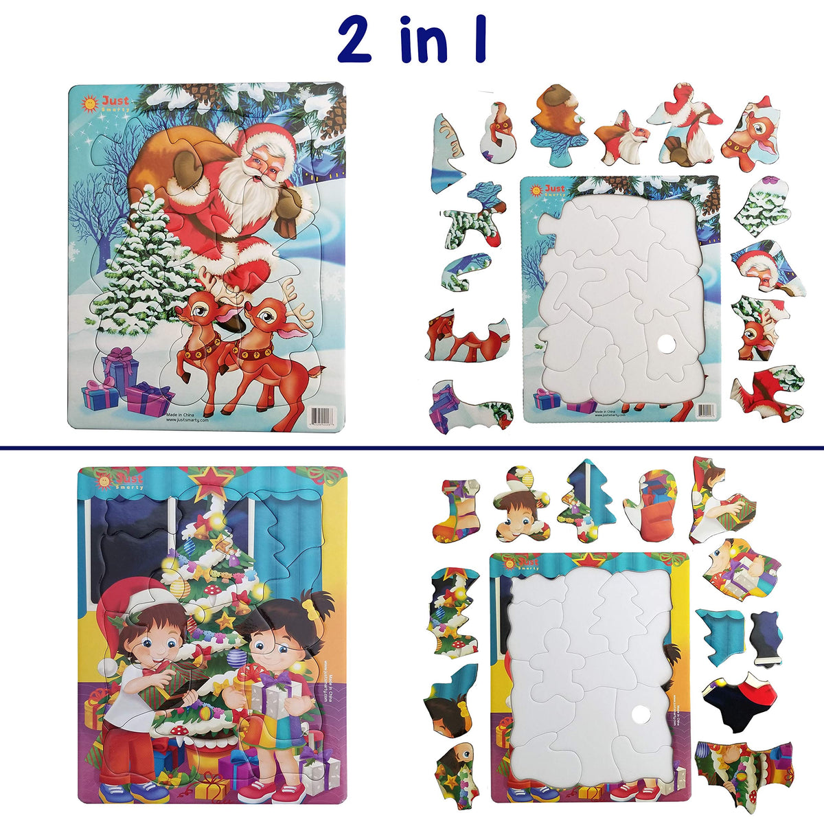 Preschool Jigsaw Puzzles Set of 2 D1436