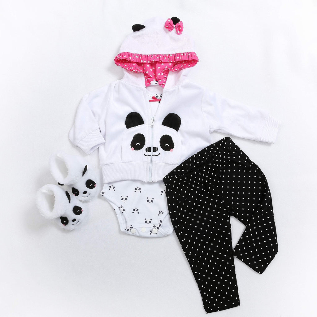 Reborn Baby Doll Clothes 4 Pcs Y288158