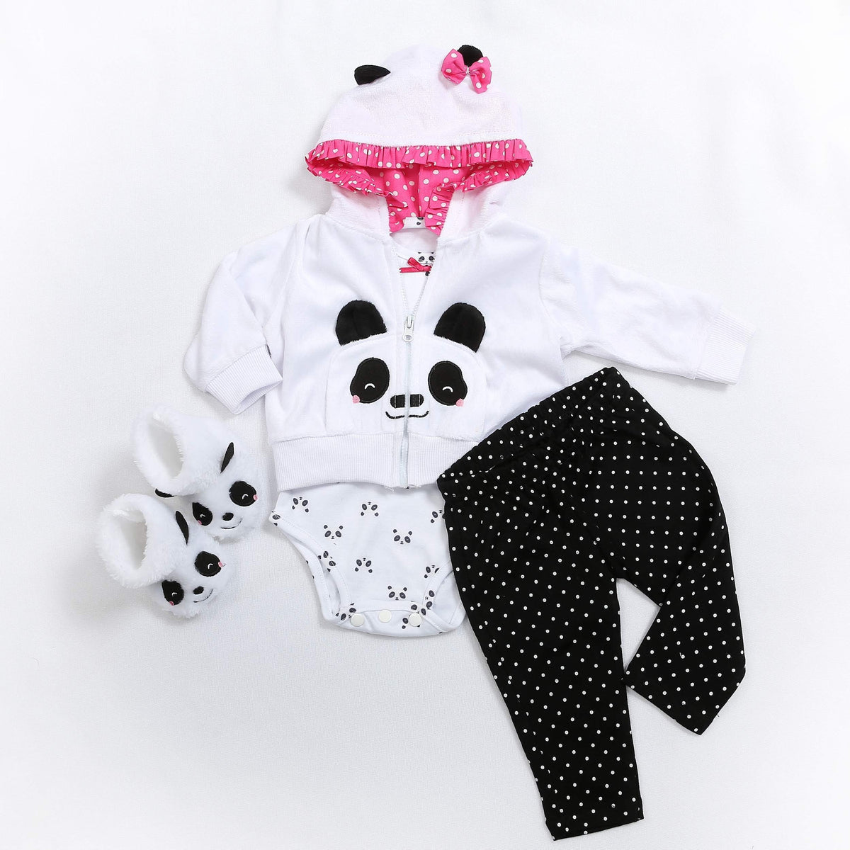 Reborn Baby Doll Clothes 4 Pcs Y288158