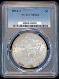 Morgan Silver Dollar $1 A550